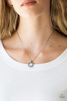 Front and CENTERED - Green Necklace Paparazzi