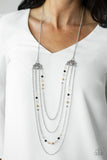 Pharaoh Finesse - Multi-Colored Necklace Paparazzi