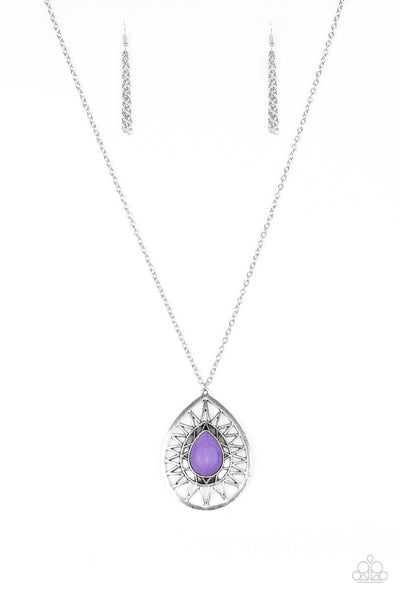 Summer Sunbeam - Purple Necklace Paparazzi