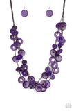 Wonderfully Walla Walla - Purple Necklace Paparazzi