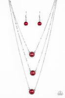 A Love For Luster - Red Necklace Paparazzi