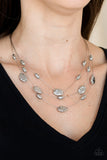 Top ZEN - Silver Necklace Paparazzi