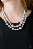 I Double Dare You - Silver Necklace Paparazzi