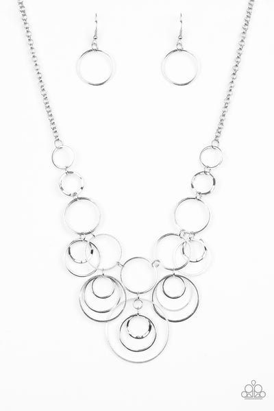 Break The Cycle - Silver Necklace Paparazzi