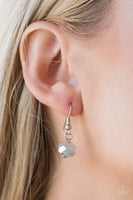 Champagne On The Rocks - Silver Necklace Paparazzi