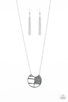 Abstract Aztec - Silver Necklace Paparazzi