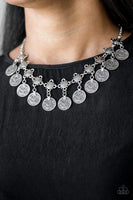 Walk The Plank - Silver Necklace Paparazzi