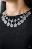 Walk The Plank - Silver Necklace Paparazzi