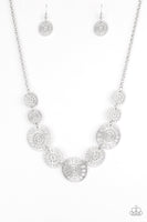 Your Own Free WHEEL - Silver Necklace Paparazzi