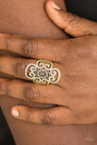 Regal Regalia - Brass Ring Paparazzi