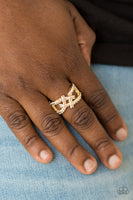 Can Only Go UPSCALE From Here - Gold Ring Paparazzi