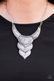 Texas Temptress - Silver Necklace Paparazzi