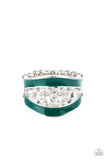 Trending Treasure - Green Ring Paparazzi