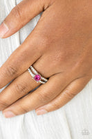 Dream Sparkle - Pink Ring Paparazzi