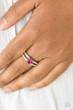 Dream Sparkle - Pink Ring Paparazzi