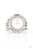 Pampered In Pearls - Pink Pearl Ring Paparazzi