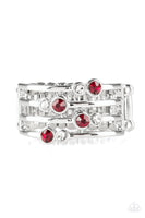 Sparkle Showdown - Red Ring Paparazzi