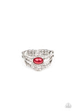 Timeless Tiaras - Red Ring Paparazzi