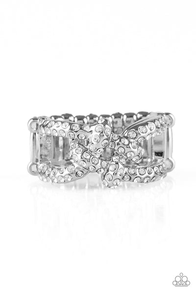 Can Only Go UPSCALE From Here - White Ring Paparazzi