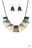 Here Comes The Huntress - Multi-Colored Necklace Paparazzi