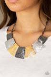 Here Comes The Huntress - Multi-Colored Necklace Paparazzi