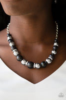 The Ruling Class - Black Necklace Paparazzi