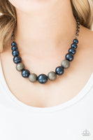 Color Me CEO - Blue Necklace Paparazzi