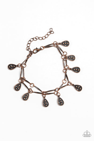 Gypsy Glee - Copper Bracelet Paparazzi