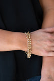 Cash Confidence - Gold Bracelet Paparazzi