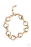 Perfect Imperfection - Gold Bracelet Paparazzi