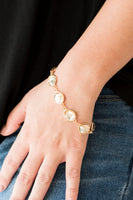 Perfect Imperfection - Gold Bracelet Paparazzi