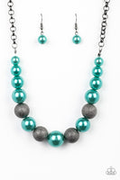 Color Me CEO - Green Necklace Paparazzi