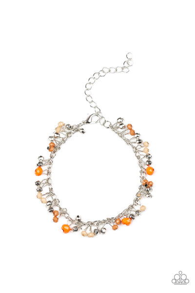 Aquatic Adventure - Orange Bracelet Paparazzi