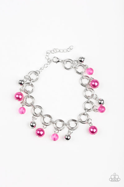 Fancy Fascination - Pink Bracelet Paparazzi