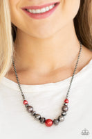 The Big-Leaguer - Multi - Colored Necklace Paparazzi