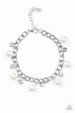 Country Club Chic - White Bracelet Paparazzi