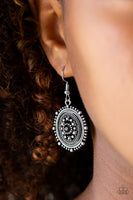 Picture of WEALTH - Black Earrings Paparazzi