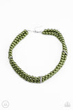 Put On Your Party Dress - Green Necklace Paparazzi