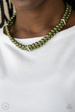 Put On Your Party Dress - Green Necklace Paparazzi