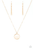 Shimmering Seashores - Gold Necklace Paparazzi
