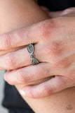 Extra Side Of Elegance - Silver Ring Paparazzi