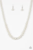 Royal Romance - White Necklace Paparazzi