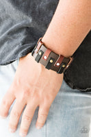 Modern Musketeer - Brown Bracelet Paparazzi