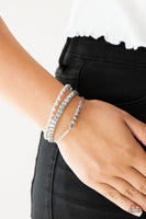 Ultra Modern - White Urban Bracelet Paparazzi