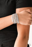 Back To BACKPACKER - Silver Bracelet Paparazzi