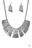 Jungle Cat Jam - Black Necklace Paparazzi