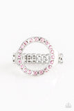 One-GLAM Band - Pink Ring Paparazzi