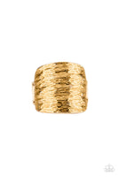 Paleo Patterns - Gold Ring Paparazzi