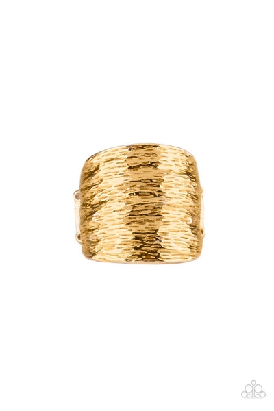 Paleo Patterns - Gold Ring Paparazzi