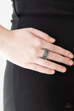 Tell Me How You Really FRILL - Silver Ring Paparazzi